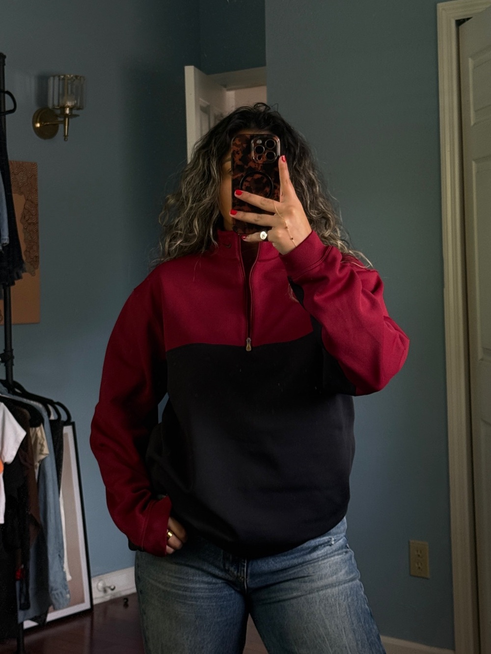mens nike quarter zip